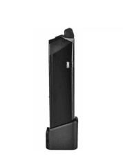 TTI JW Series Ballerina 28rd Gas Magazine for EMG / Army Armament 2011 GBB (A-537 Black)