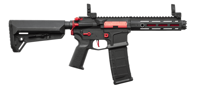 Lancer Tactical LT-32 Hellion 7" Gen 2 AEG Rifle Complete Pack - Black/Red - All AEG Airsoft Rifles - view 3