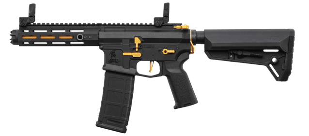 Lancer Tactical LT-32 Hellion 7" Gen 2 AEG Rifle Complete Pack - Black/Gold - All AEG Airsoft Rifles - view 2